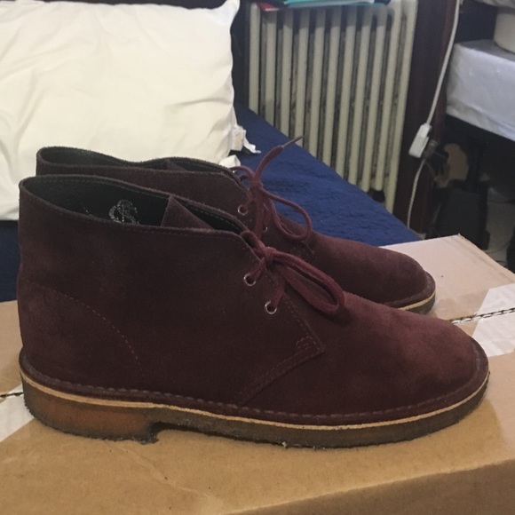 Clarks Other - burgundy Clarks SALE